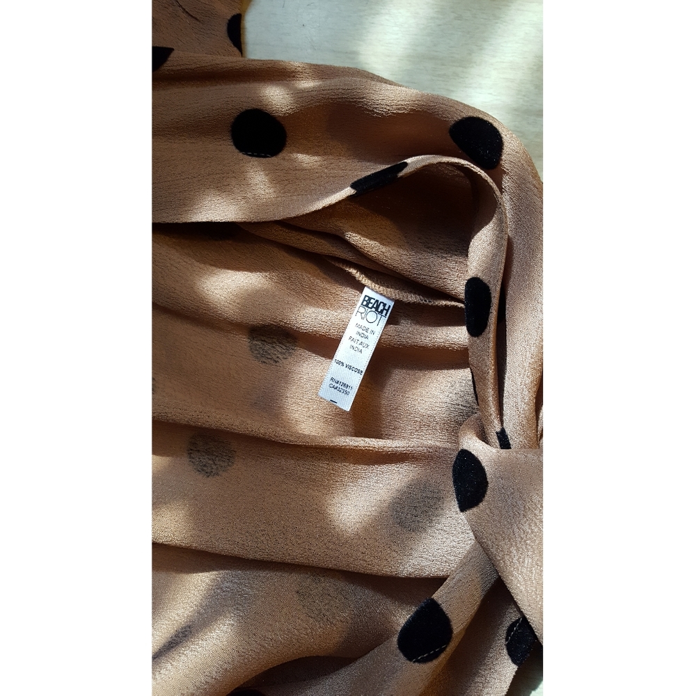 Beach Riot Piper Top In Polka Dot - Picture 7 of 10